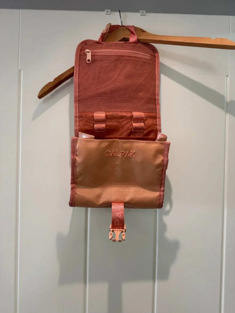 Calpak Terra Hanging Toiletry Bag in Canyon - Picture 3 of 3